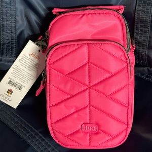 Lug Skeeter Mini 2 Crossbody Bag (Magenta) NWT